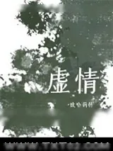 《虚情》小说封面