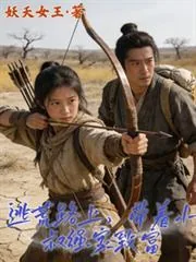 《逃荒路上，带着小叔强家致富》小说封面