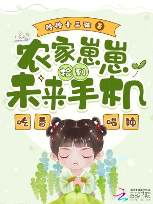 《农家崽崽捡到未来手机，吃香喝辣》小说封面