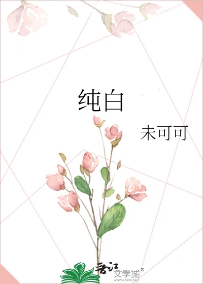 《纯白》小说封面