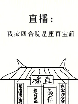 《直播：我家四合院是座百宝箱》小说封面