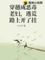 《穿越成恶毒老妇，逃荒路上开了挂》小说封面