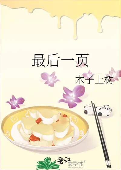 《最后一页》小说封面