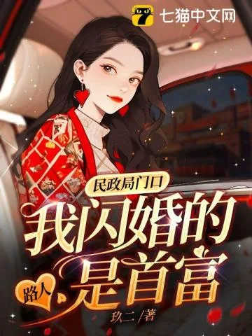 《民政局门口，我闪婚的路人是首富》小说封面