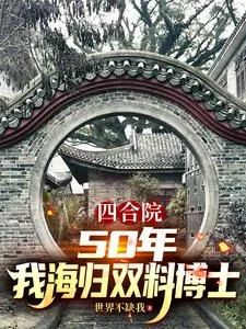 《四合院：50年，我海归双料博士》小说封面