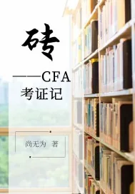 《砖CFA考证记》小说封面