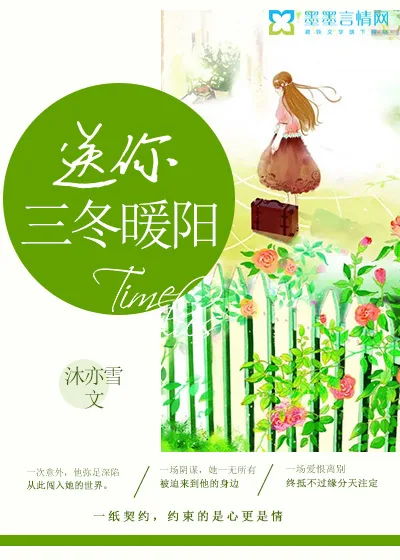 《送你三冬暖阳》小说封面