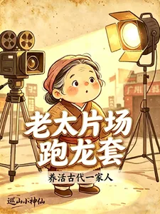 《老太片场跑龙套,养活古代一家人》小说封面